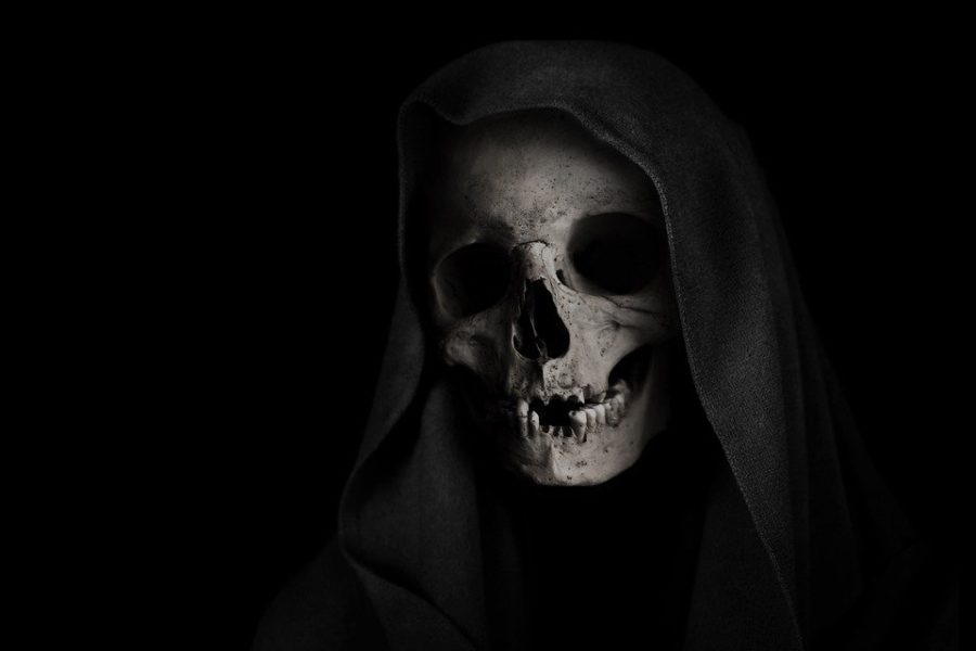 Skull Skeleton Background Grim Reaper Face Death