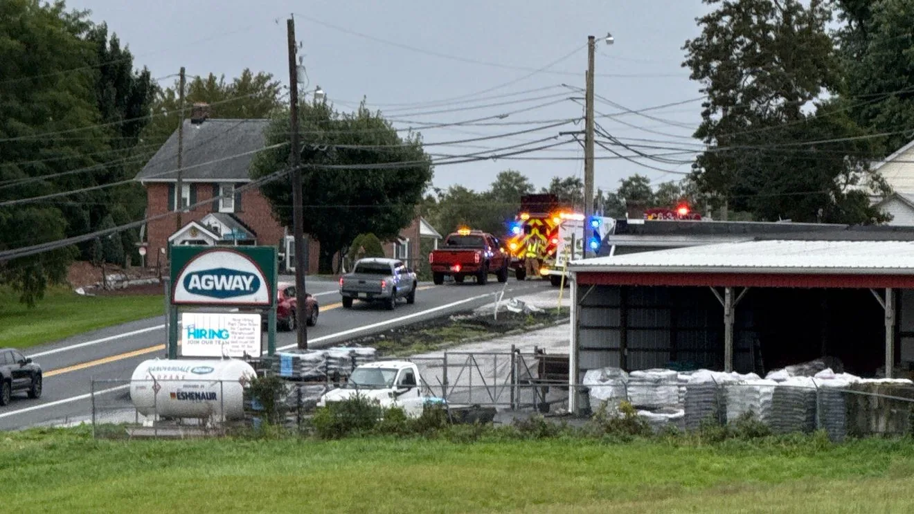 Fiery Fatal Crash Closes South Hershey Road in Dauphin County as Pennsylvania State Police Reconstruct the Scene Near Devonshire Heights Road Sunday Evening