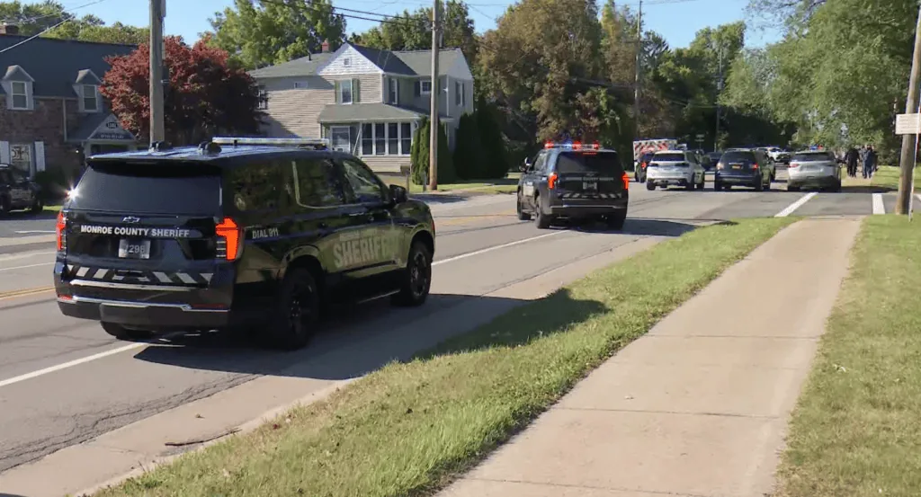 Monroe County Deputies Say Two Women Suffered Serious Injuries After an SUV Struck Them While Crossing Bay Road Near Terrel Drive in Penfield Tuesday Afternoon